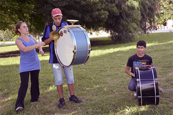 comenzo el taller de murga